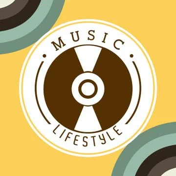 Retro style  Vector Illustrazione stock