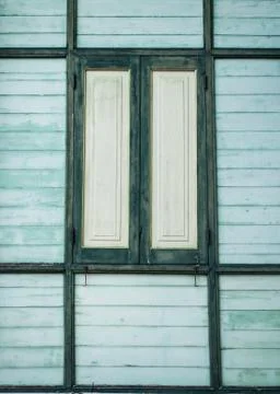 Retro style windows Stock Photos