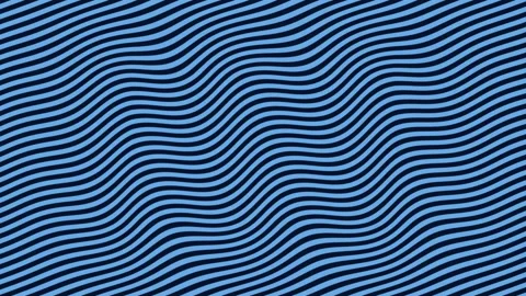 Retro Styled Endless loop, seamless pattern background, wavy diagonal lines Stock Footage 197469551