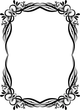 Retro-styled frame. Stock Illustration