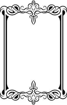 Retro-styled frame. Vector  Stock-Illustration