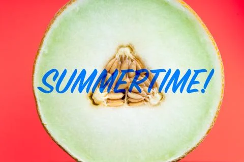 Retro styled text with a summer theme message Photos
