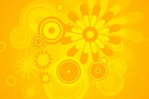 Retro Summer Flourish Background 01 Video stock 10870794