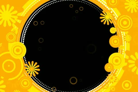 Retro Summer Flourish Overlay Video stock 10870799