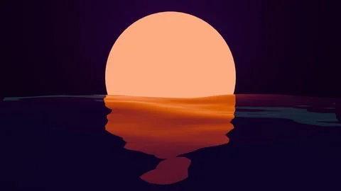 Retro sun Illustrazione stock