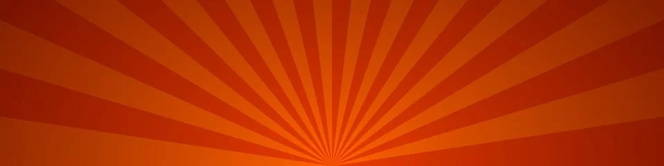 Retro sun rays yellow background - Vector. Stock Illustration