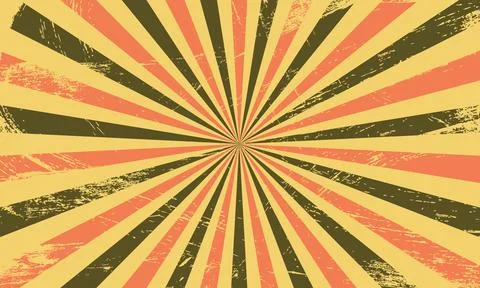 Retro sunburst background Stock Illustration