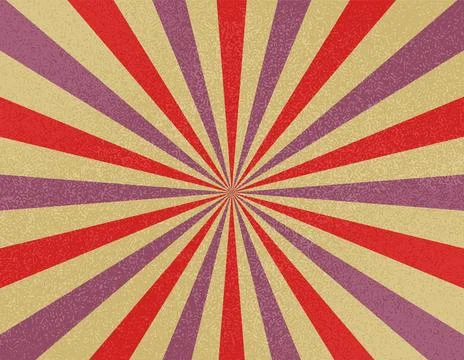 Retro Sunburst Background Stock Illustration