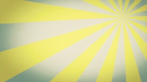 Retro Sunburst Ray Background HD 1080p Stock Footage 22255811