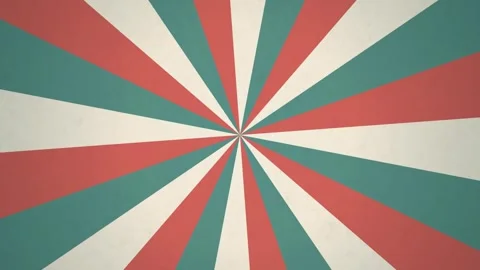 Retro sunburst rays rotating seamless loop motion background Stock Footage 345393964