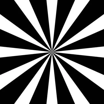 Retro sunburst vector background. Grunge design element. Black and white Stock Illustration
