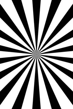 Retro sunburst vector background. Grunge design element. Black and white Stock Illustration