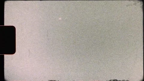 Retro Super 8 Overlay with Real Analog Film Grain and Projector Flickering Vídeo Stock 308415853