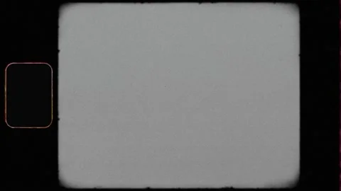 Retro Super 8mm Overlay with Flickering Dust, Filmstrip and Light Effects 動画素材 308407955