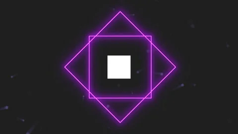 Retro synth wave animation loop Stock Footage 237802885