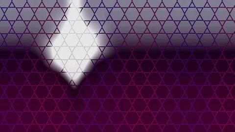 Retro Synthwave Hexagon Grid Background Seamless Loop Stock Footage 341758080