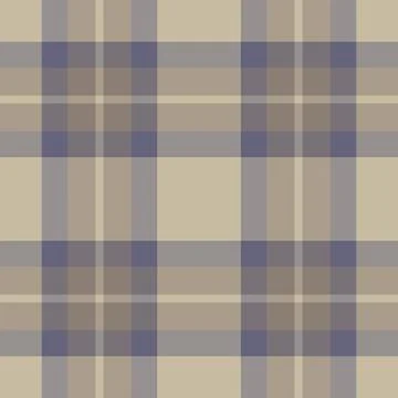 Retro tartan pattern vector, gentle background seamless texture. Patterned .. Stock Illustration