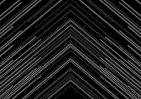 Retro tech abstract background with monochrome neon laser arrows Stock Illustration