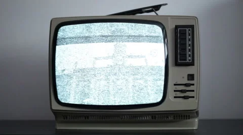 Retro television Stock Footage 45882028