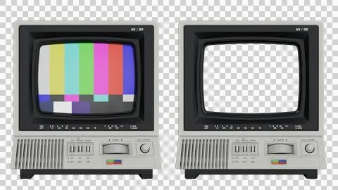 Retro television isolated Stock Illustration