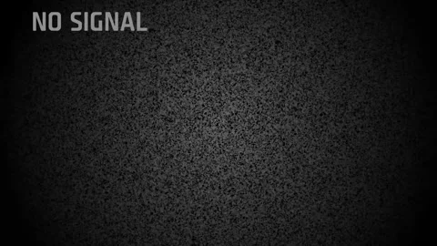 Retro television screen displaying static and no signal interference a vint.. Stock Footage 321263818