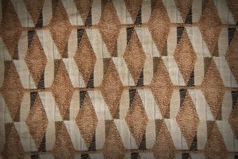 Retro textile fabric texture Stockfoto's