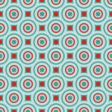 Retro textile pattern Stock Illustration