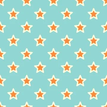 Retro texture with stars Stock Illustration