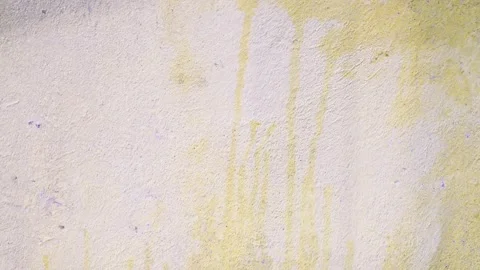 Retro textures stop motion background old yellow wall Stock Footage 301373274