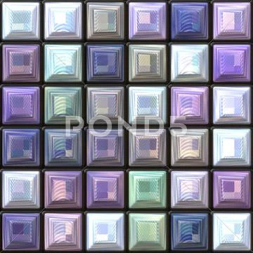 Retro tile background Stock Illustration