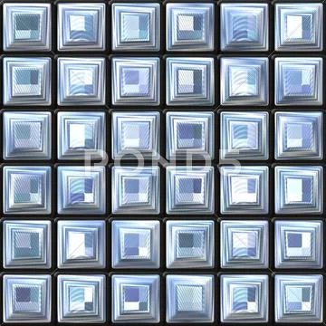 Retro tile background Stock Illustration