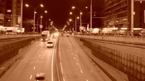 Retro Timelapse Stock Footage 83655844