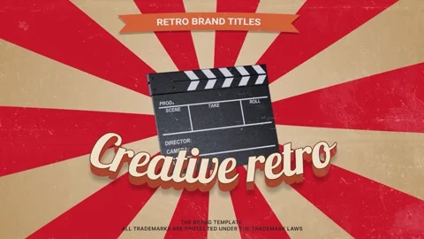Retro Titles Stock After Effects