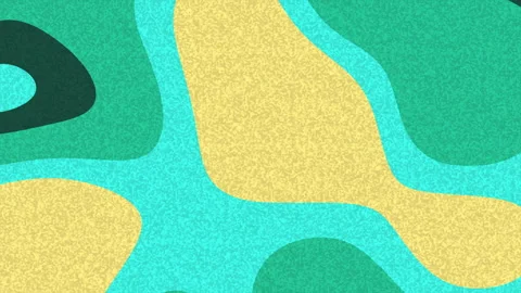 Retro Topographic Cartoon Texture Pattern for Playful Backgrounds Stock Footage 342370673