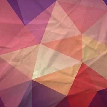 Retro triangle background Stock Illustration
