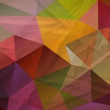 Retro triangle background Stock Illustration