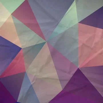 Retro triangle background Stock Illustration