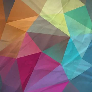 Retro triangle background Stock Illustration