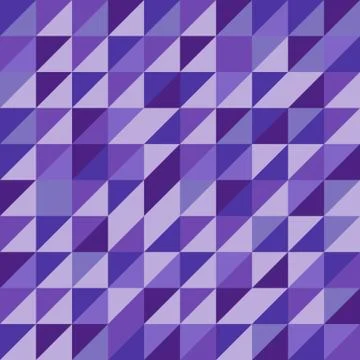 Retro triangle pattern with violet background Stock Illustration