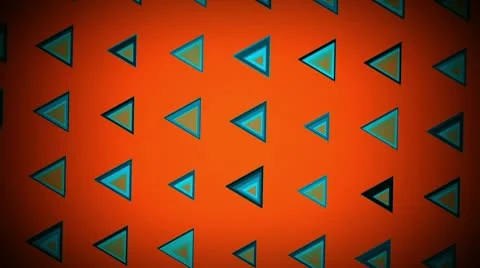 Retro Triangles Stock Footage 10678060