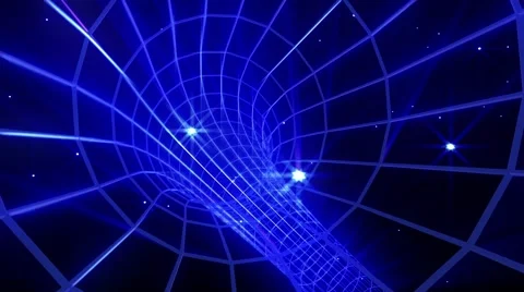 Retro Tunnel - HD LOOP  Stock-Footage 67610498