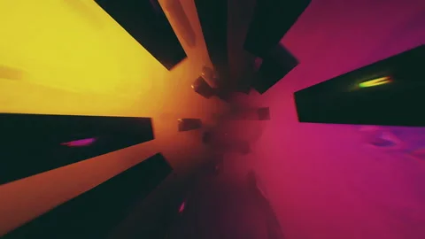 Retro Tunnel VJ Loop Vidéo 252509945