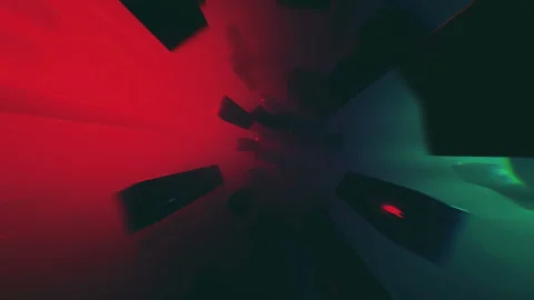 Retro Tunnel VJ Loop 스톡 동영상 252511312