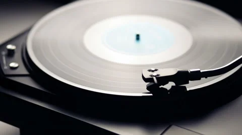Retro turntable Video stock 44604778