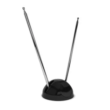Retro tv antenna Stock Illustration