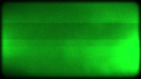 Retro TV Effect Green Screen VHS and Kinescope Loop Stock Footage 341590329