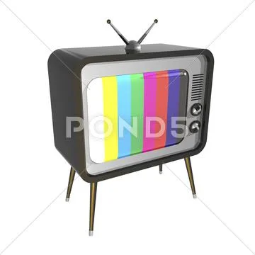 Retro tv Stock Illustration