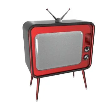 Retro TV Illustrazione stock