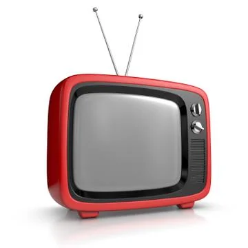 Retro tv Illustrazione stock
