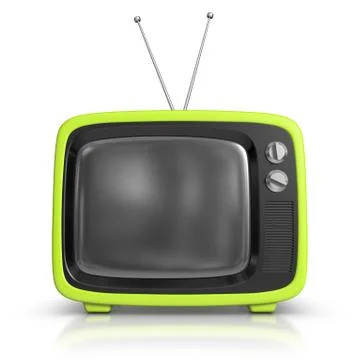 Retro tv Illustrazione stock